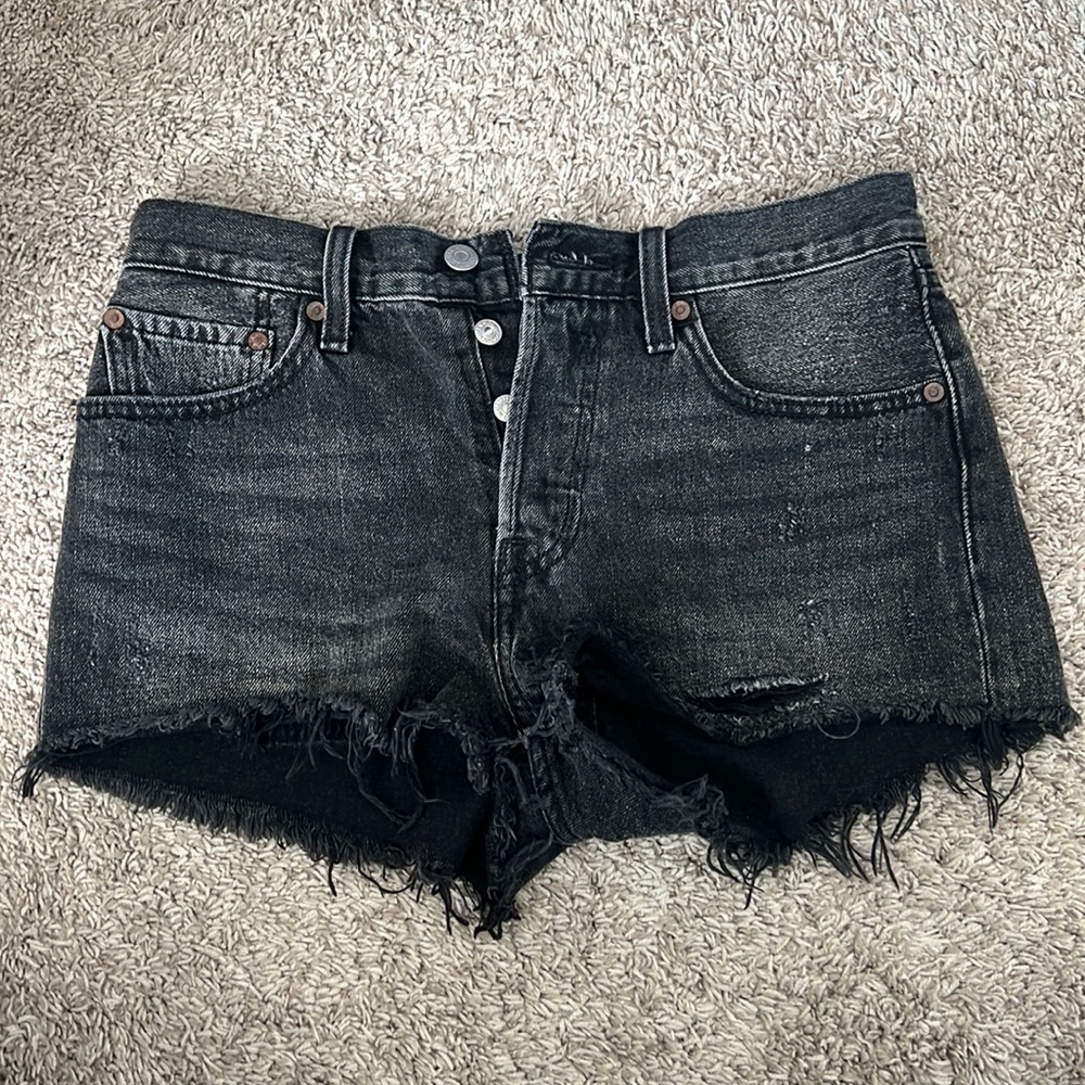 Levi’s 501 Original Jean Shorts Black